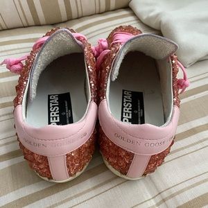Golden Goose Limited Edition Pink Jelly SuperStar Sneakers